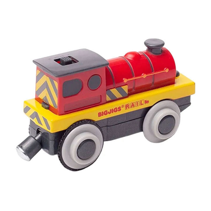 Bigjigs große rote Lokomotive