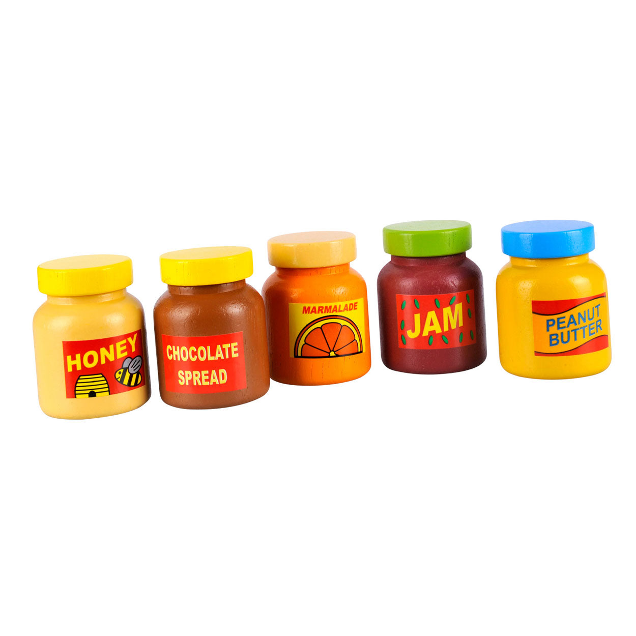 Bigjigs Glas aus Sandwich ausbreiten Holz pro Stück