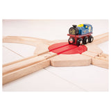 Bigjigs Holzschiene 4-Richtung-Platten-Plattenspieler - afbeelding 2
