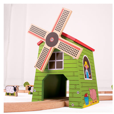 Bigjigs Holzwindmolen