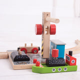 Bigjigs Holzschienen Ladestation Kohle - afbeelding 4