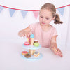 Bigjigs Holzetagere mit Kuchen