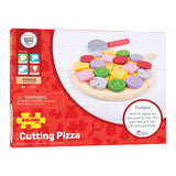 Bigjigs Holzpizza mit Belagerung - afbeelding 2