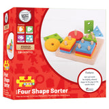 Bigjigs Houten Form Stacking Game, 17dlg. - afbeelding 2