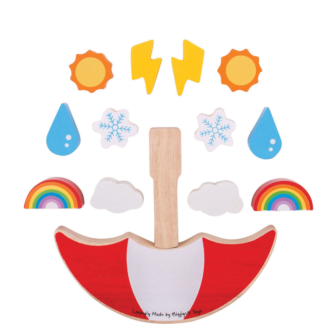 Bigjigs Holzbalancespiel wieder