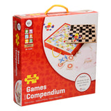 Bigjigs Holzbrettspiele, 4in1 - afbeelding 1