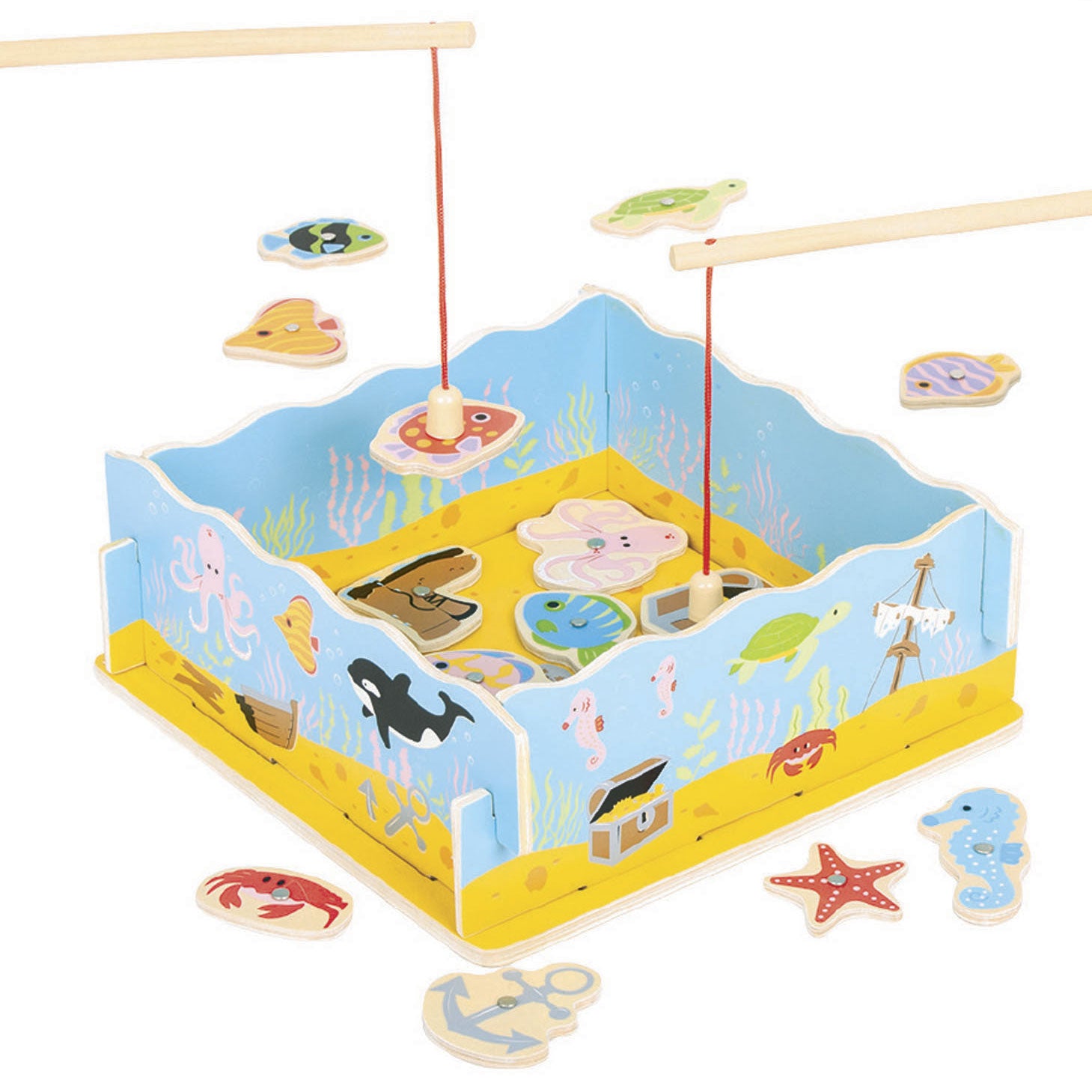 Bigjigs Holzmagnetfischspiel