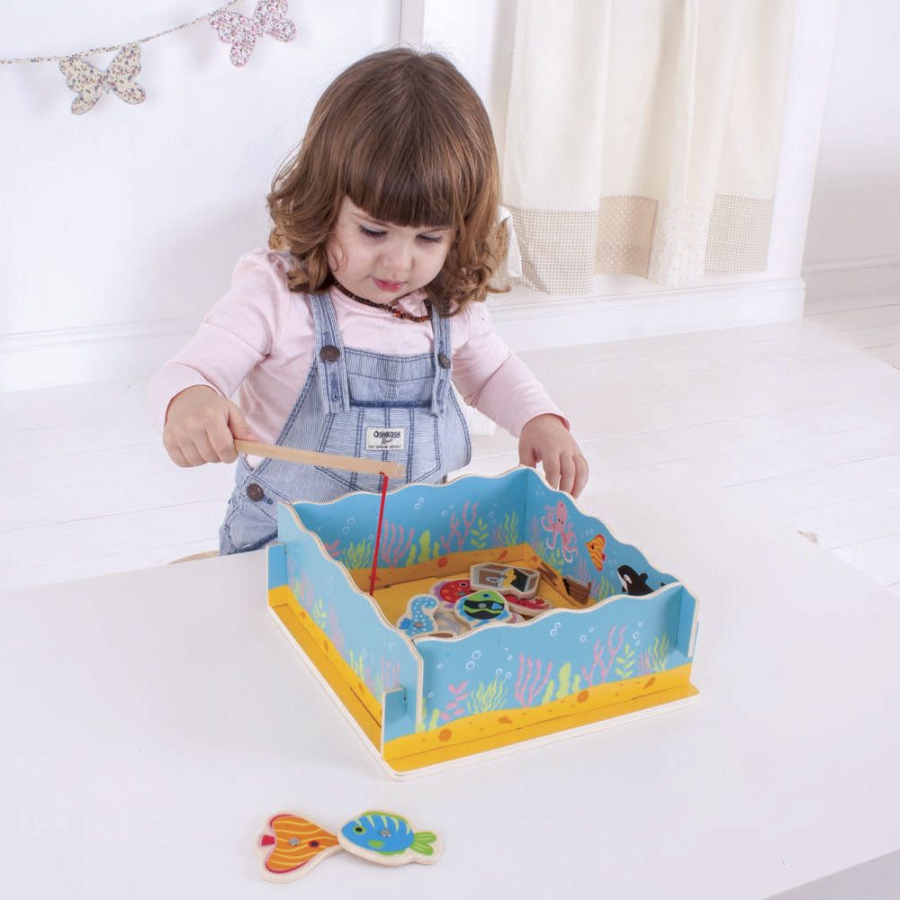 Bigjigs Holzmagnetfischspiel
