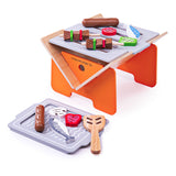 Bigjigs Holzgrill mit Accessoires, 10dlg. - afbeelding 1