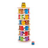 Bigjigs Holzstapelspiel Teddy Bears. - afbeelding 3