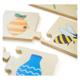 Bigjigs Holzprozzel -Puzzle -Sachen, die zusammen, 32st. - afbeelding 2