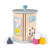 Bigjigs Rolling Activity Box und Form Eintopf aus Holz, 5dlg. - afbeelding 2