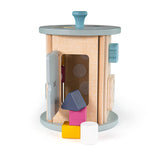 Bigjigs Rolling Activity Box und Form Eintopf aus Holz, 5dlg. - afbeelding 3