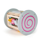 Bigjigs Rolling Activity Box und Form Eintopf aus Holz, 5dlg. - afbeelding 5