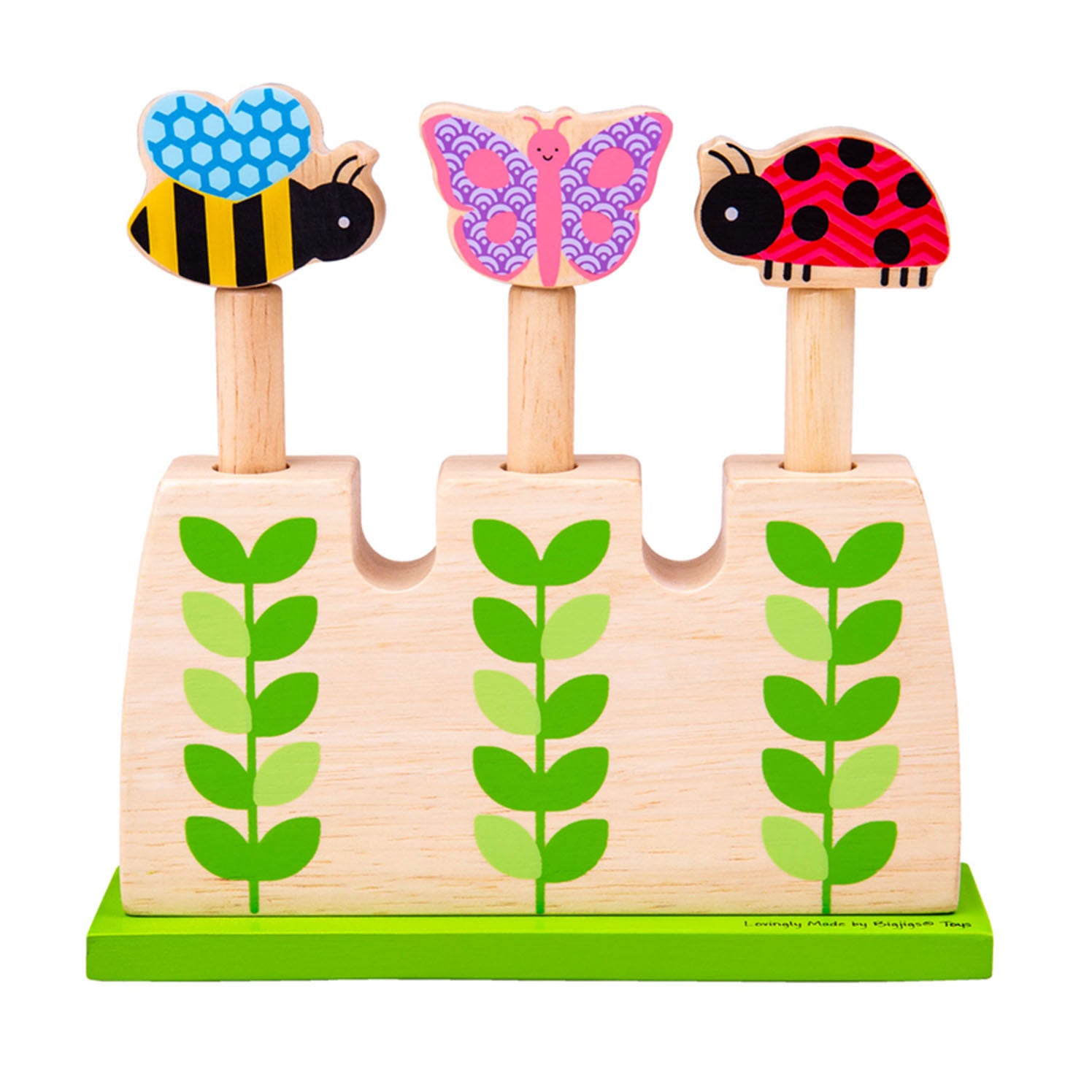 Bigjigs Holzgarten Pop Up Dieren