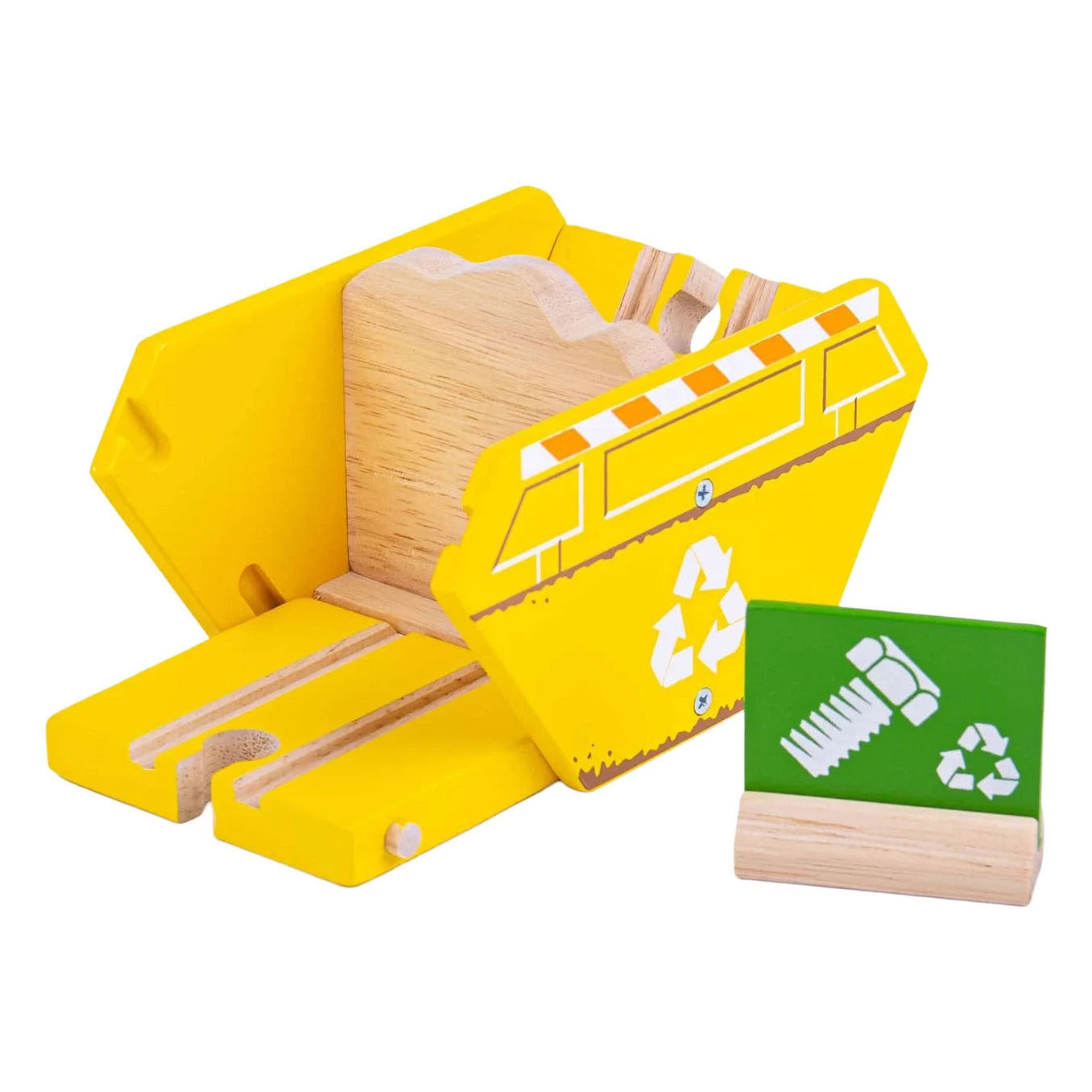 Holz-Recyclingbehälter von Bigjigs