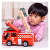 Bigjigs Holzfeuerwehrwagen