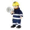 Tidlo Houten Dollhouse Puppen Feuerwehrleute, 4st.
