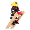 Tidlo Houten Dollhouse Puppen Feuerwehrleute, 4st.