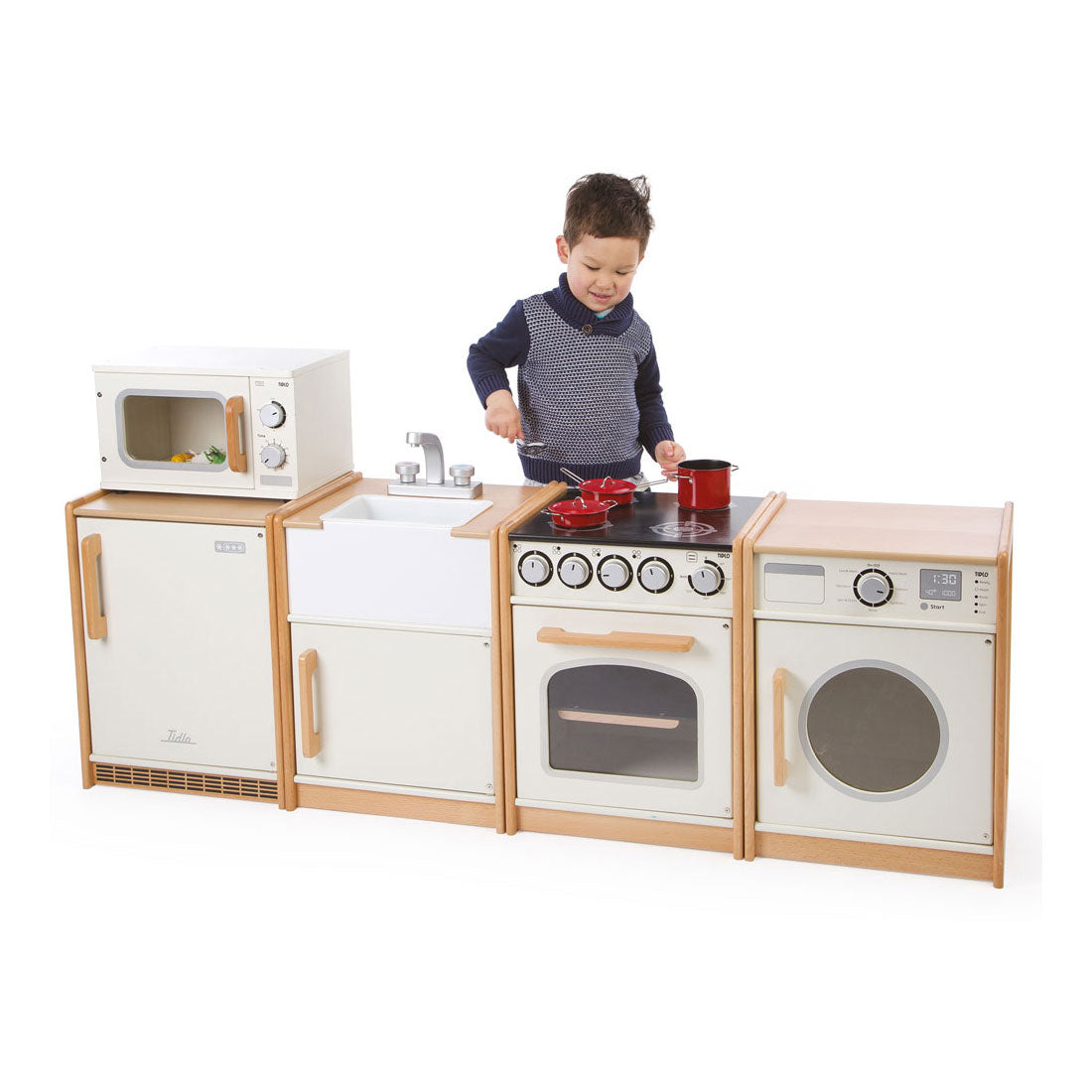 Tidlo Educational Holzspeelkeuken Waschbecken