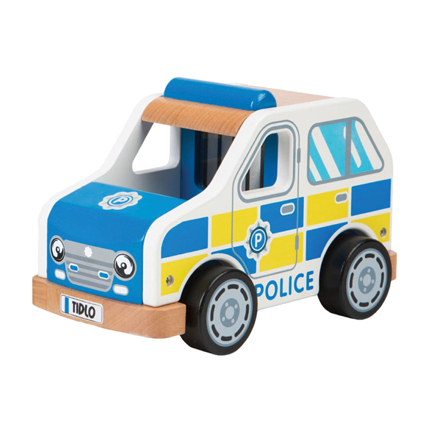 Tidlo Houten Polizeiauto