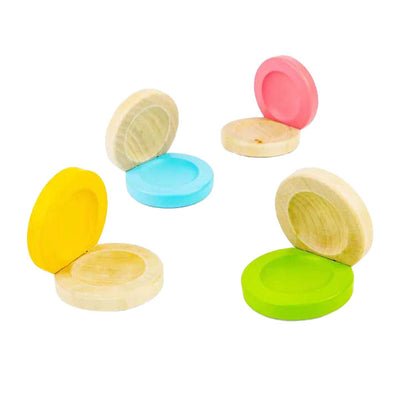 Bigjigs Kastagnettenfarbenes Holz