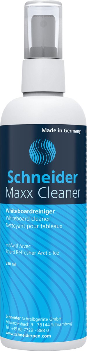 Schneider Schreibgeräte Schneider Whiteboard-Reiniger – Flasche 250 ml – S-129801