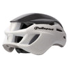Polisport-Helm Aero Road Matt White Shine Schwarz gelb M 55-58 cm
