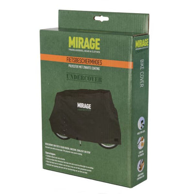 Mirage Undercover Fahrradschutzbedeckung 170T Polyester, Schwarz