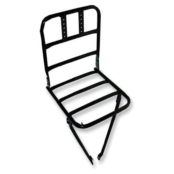 Steco Frontgepäckträger mattschwarz 30x30cm
