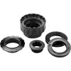 Shimano-Crankset 12-Gang SLX FC-M7130-1, ohne 175 mm Schwarz zu ketten