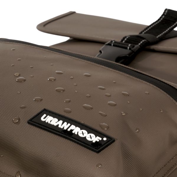 Urbanfester städtischer städtischer Proof Cargo Fahrradbeutel Rucksack 20l Brown
