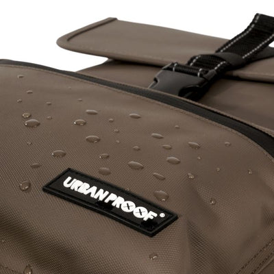 Urbanfester städtischer städtischer Proof Cargo Fahrradbeutel Rucksack 20l Brown