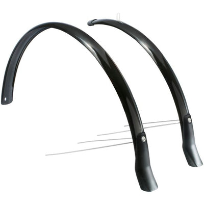 Eurofender Schutzblechset Snello 28 x 51 mm schwarz