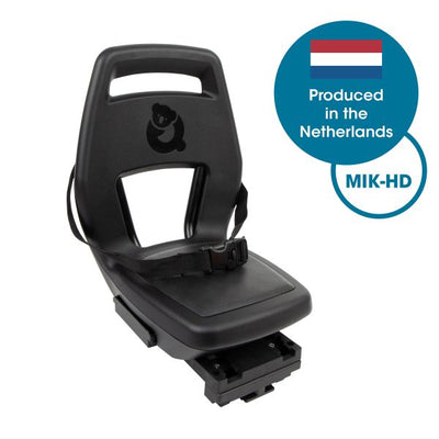Qibbel Rücksitz Junior Mik HD Schwarz komplett Q350