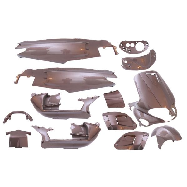 Randspeicherläufer bis zum Jahr des Baujahres 08-2005 15-teilige Audi Brown Metallic