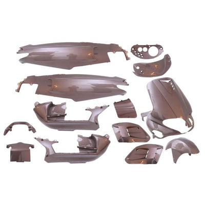 Randspeicherläufer bis zum Jahr des Baujahres 08-2005 15-teilige Audi Brown Metallic