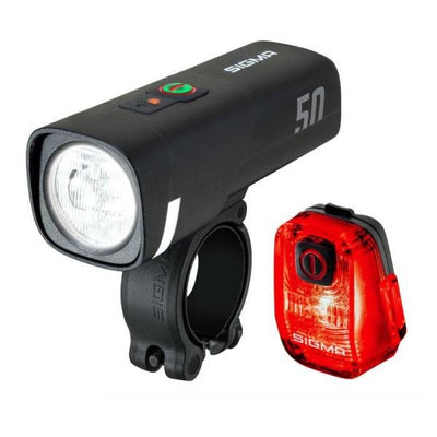 Sigma Beleuchtungsset Aura 50 + Nyte 10 USB wiederaufladbar