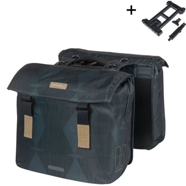 Basilikum Doppelbeutel Eleganz Mik 40-49l Rpet Blau