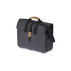 Basil Urban Dry Business Bag - wasserdichte Fahrrad-Umhängetasche, 20L Fassungsvermögen, anthrazitfarben