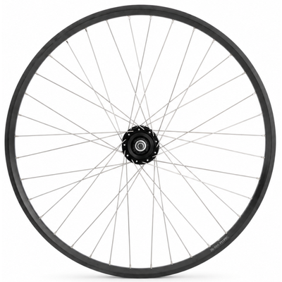 Shimano Vorderrad 28 x 1 4'' Aluminium ZAC 2000 Felge – dh-c6000-3n Nabendynamo – Rollenbremse – Schwarz Silber