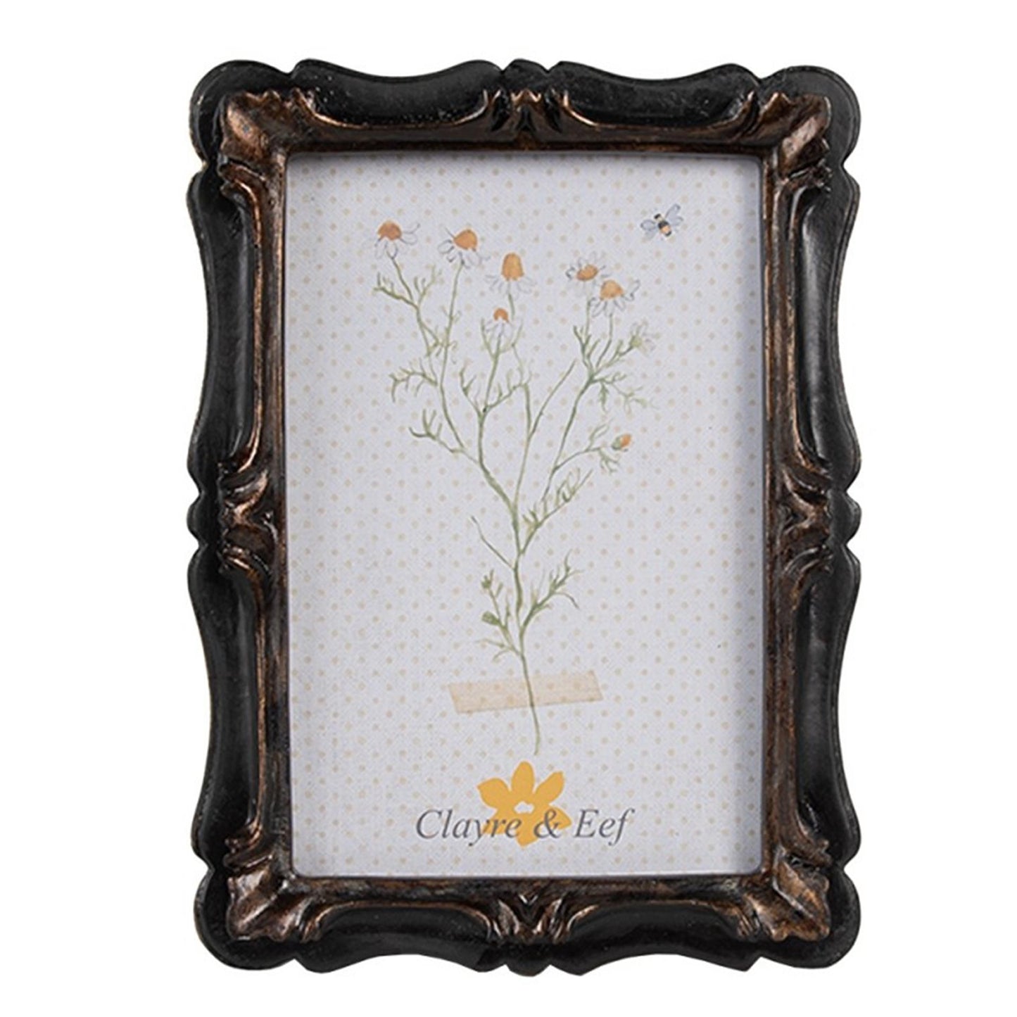 Clayre Eef Fotorahmen 14x2x19cm 10x15cm