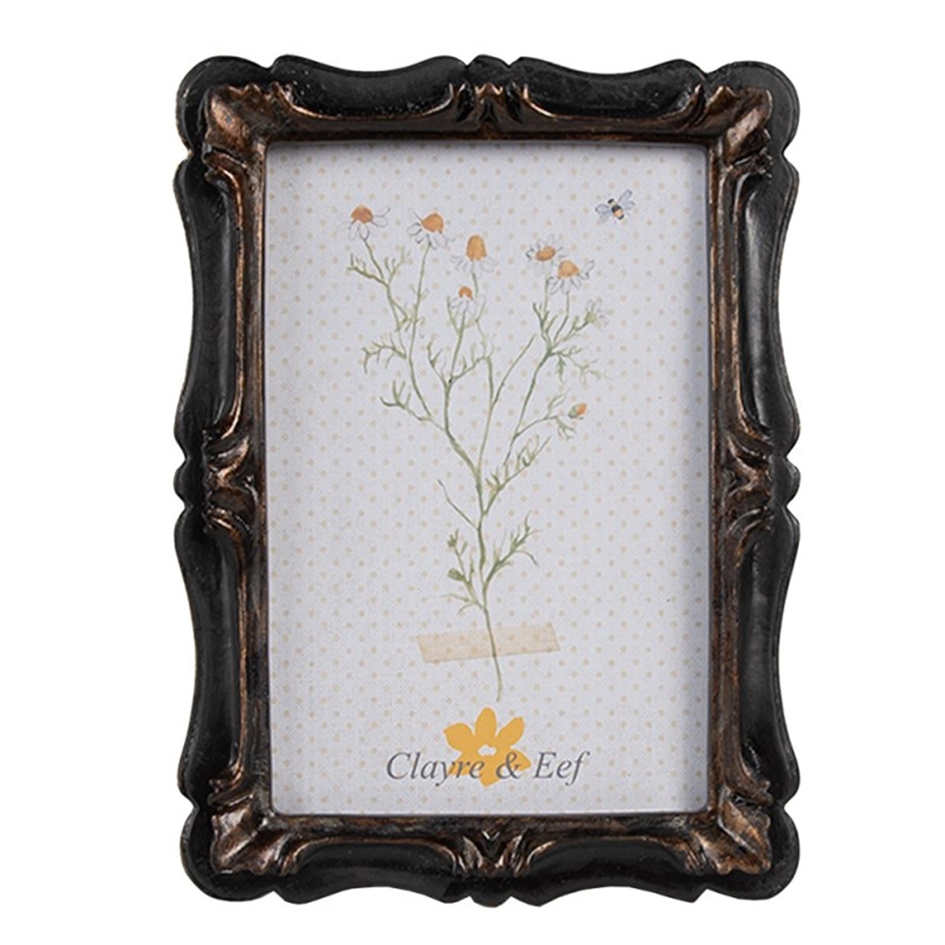 Clayre Eef Fotorahmen 14x2x19cm 10x15cm