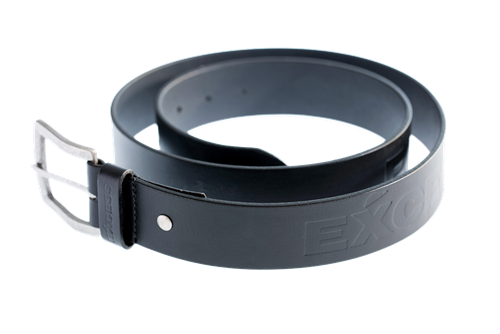 Ledergürtel schwarz 95cm