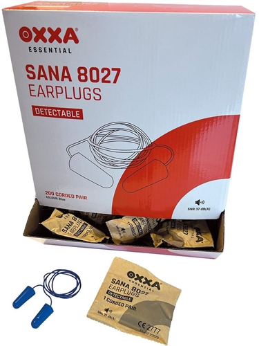 Oxxa sana 8027 Ohrstöpsel mit Kordel (200 Paar)