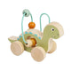 Bigjigs Holzschubfigur Diplodocus mit Perlenrahmen