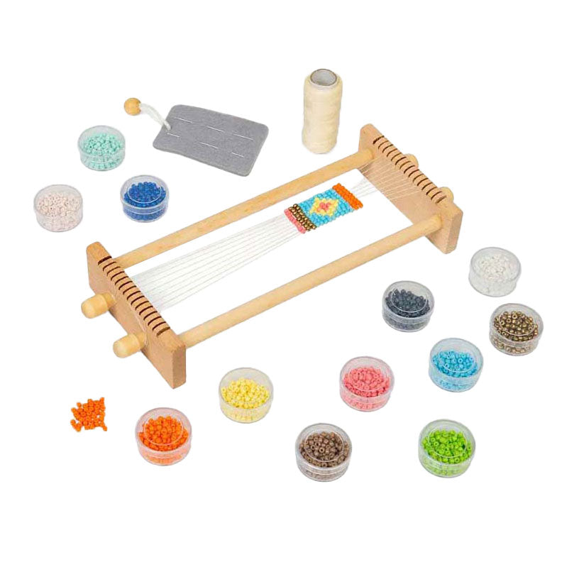 Bigjigs Holzperlen Weefs Fenster