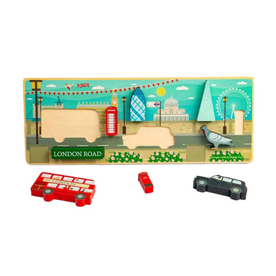 Bigjigs Holz London Chunky Puzzle, 8st.