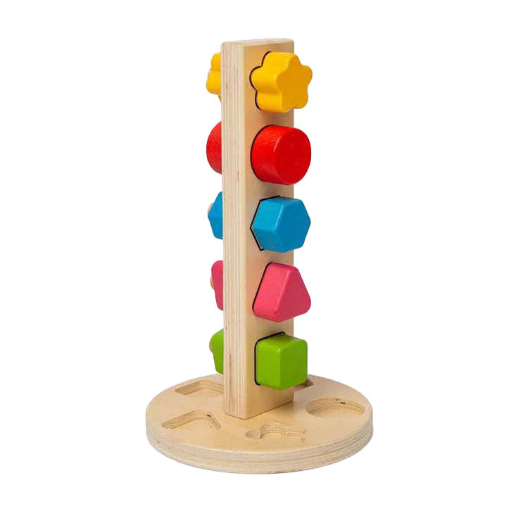 Bigjigs hölzerne Moeren-Enathertoren, 11dlg.