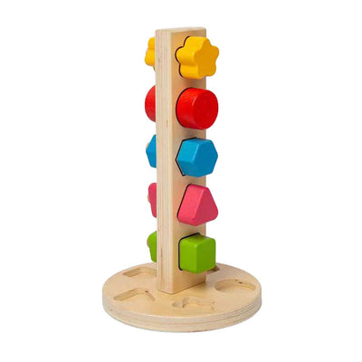 Bigjigs hölzerne Moeren-Enathertoren, 11dlg.